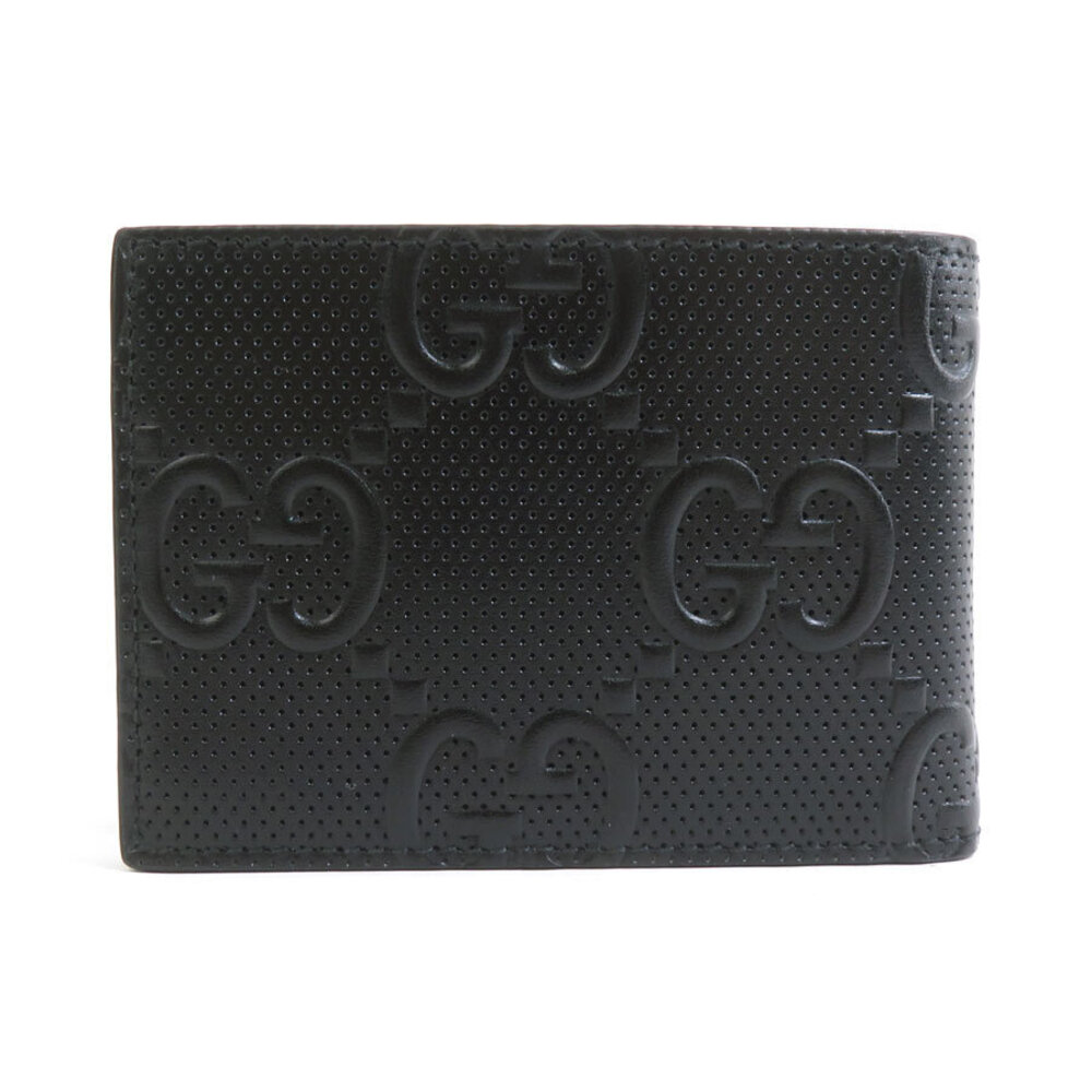 Gucci Billfold Leather Wallet Black - Picture 2 of 5